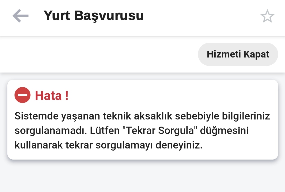 KYK yurt başvuruları "sistemde yaşanan teknik aksaklıklar" ile başladı.

Yetersiz sayıda ve kapasitede olan yurtlar birçok arkadaşımızı ev ya da özel yurt seçeneklerine itiyor. Kira fiyatlarındaki artış ve özel yurt fiyatları ortada.

Sokakta mı kalalım?

Barınma haktır!
#kykyurt