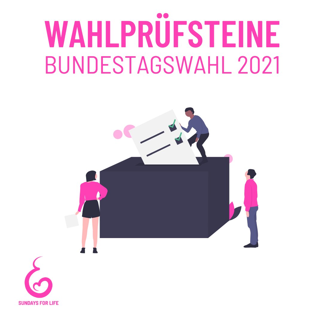 Um eine Entscheidungshilfe zur Wahl zu bieten, haben wir haben wir alle im Bundestag vertretenen Parteien zu ihren Positionen rund um Abtreibung angefragt.

sundaysforlife.org/de/wahlpruefst…