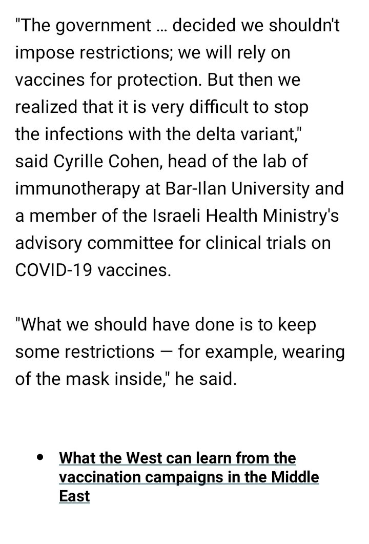 AshCollins2223's tweet image. #Octoberlockdown 
The #antivaxxers saying look at Israel, Yes I Agree Look At Israel!
With 61% #vaccinated Israel went for Herd Immunity.
They dropped all #Covid Restriction ie.Masks, Social Distancing etc.
They went from less than 100 cases a day, To 11,000 daily cases!