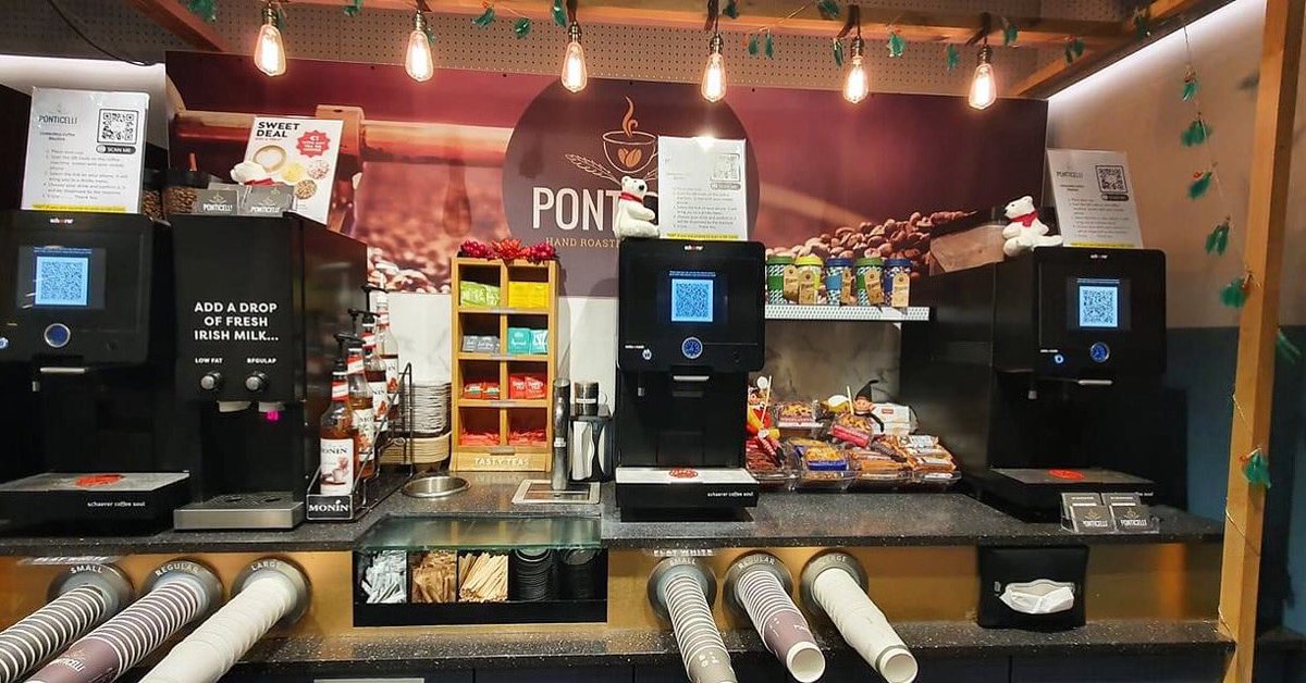 Did you know that we are Schaerer agents? Customers love our contactless coffee option 👏🏼 Get in touch today at (051) 875 953 , or info@ponticelli.ie ☕️
