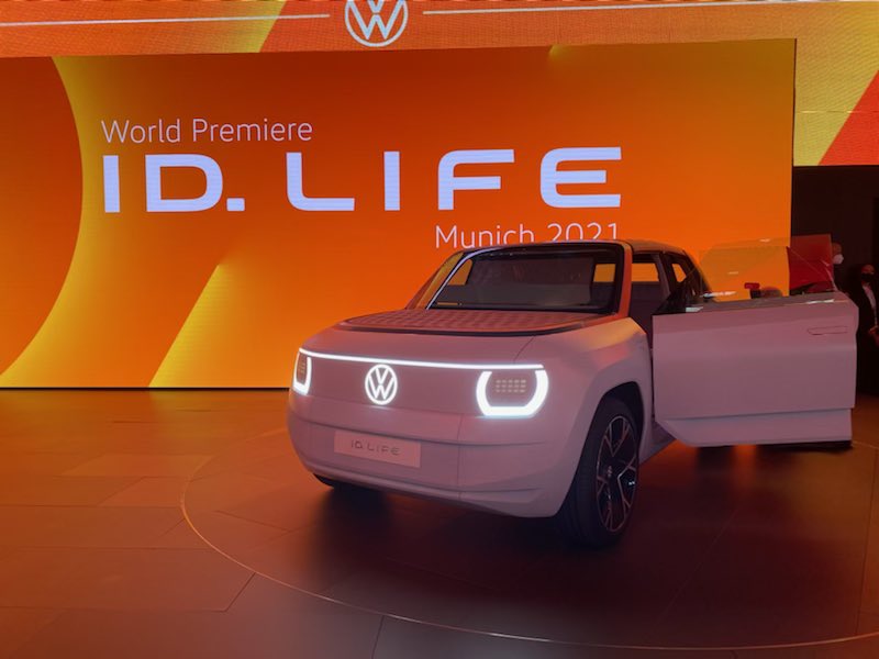 Volkswagen présente son concept ID. LIFE au salon IAA Mobility 2021 à Munich ! L’accessibilité à la mobilité électrique au plus grand nombre.