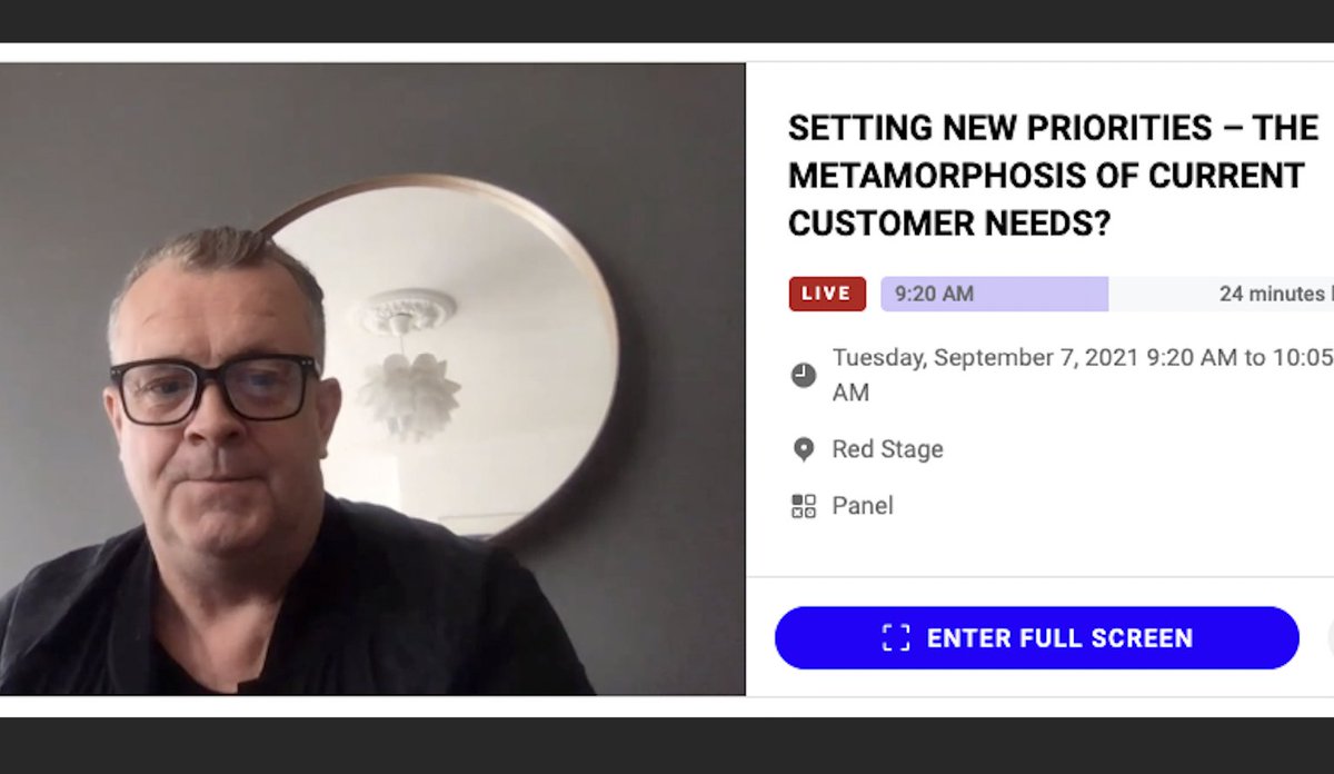 🤔Setting New Priorities – The Metamorphosis of Current Customer Needs?🎙 Live now - Join <a href="/marcusfoley/">Marcus Foley</a> at <a href="/dmexco/">DMEXCO</a>: bit.ly/3h8hQ2q

#innovation #leadership #digitalmarketing