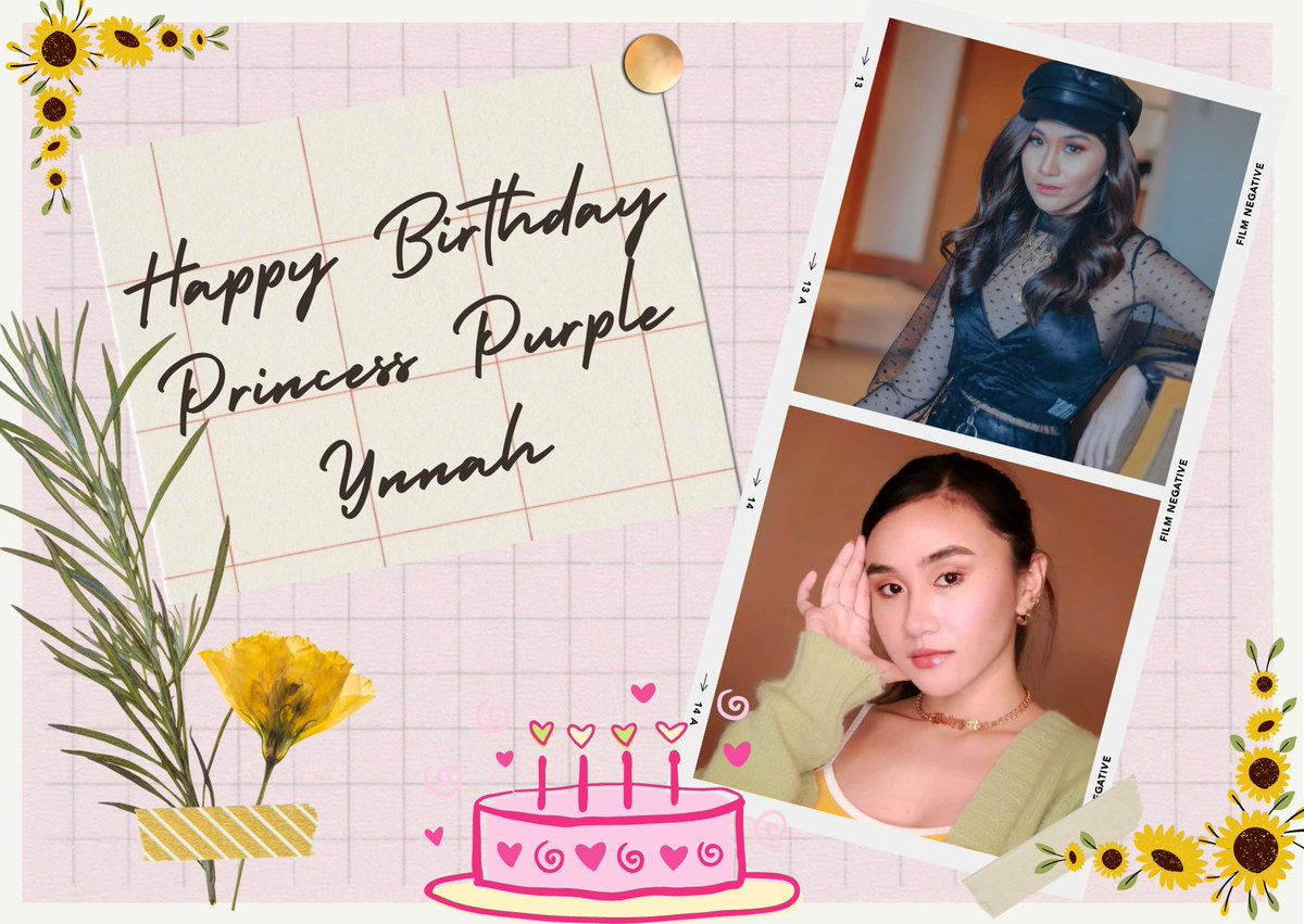 bethjay_27's tweet photo. Happy Birthday lodi @itsmeYNAHH
💜🌻💐

#YNNAHPerfectlySlayinAt25 https://t.co/4JRALzzLWq
