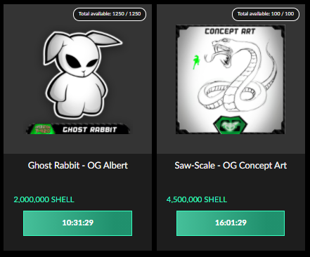 GreenRabbitGame's tweet photo. New additions to #TheShellRoad including one style of OG Concept Art #NFT goes on sale tomorrow.
https://t.co/MWKIZKRDSj
#Shellinium #GreenRabbitHorde #PlayToEarn #Play2Earn #P2E #BlockchainGaming #NFTs #WAXP #AnimaArmor #Greenpaper #ForTheHorde #LFG #FTH #NFTgames @WAX_io https://t.co/ckdvuvR1NJ