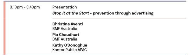 Coming up shortly on today's #womenssafetysummit agenda. Follow the live stream ➡️ events.webcastcloud.com/nationalsummit… #primaryprevention