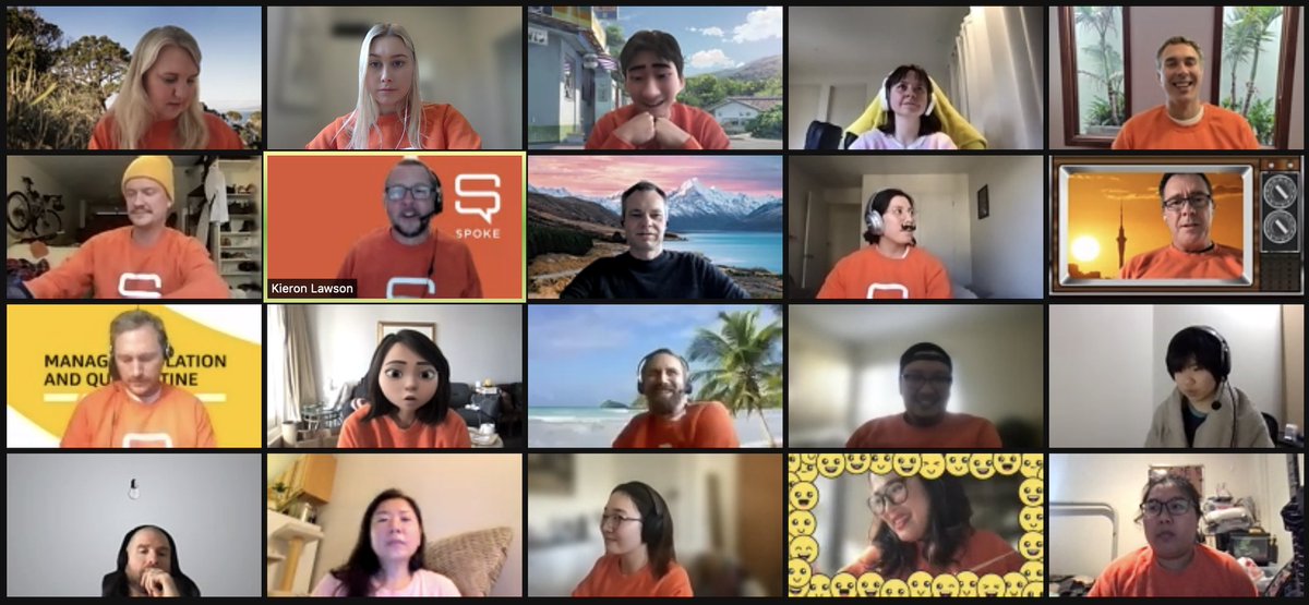 Celebrating Spoke's 5th Birthday virtually with a quiz night! Orange is the new black...