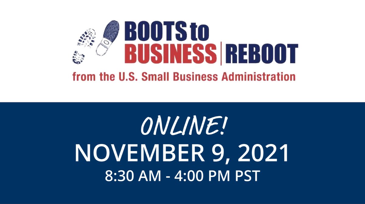 SoCalVBOC's tweet image. @Boots2Business Reboot is taking place on Tuesday November 9 at 8:30AM PST online with the 
@SoCalVBOC. This is your chance to learn how to start a Veteran-owned business! Register at socalvboc.org/boots-to-busin…

#VeteranOwnedBusiness #SmallBusinessStartUp #SoCalVBOC #BootstoBusiness