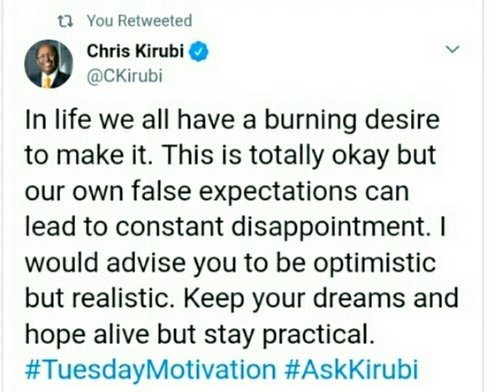 #LegacyOnTrack 
#tuesdaymotivations 
#tuesdayvibe 
#AskKirubi
#MainaandKingangi