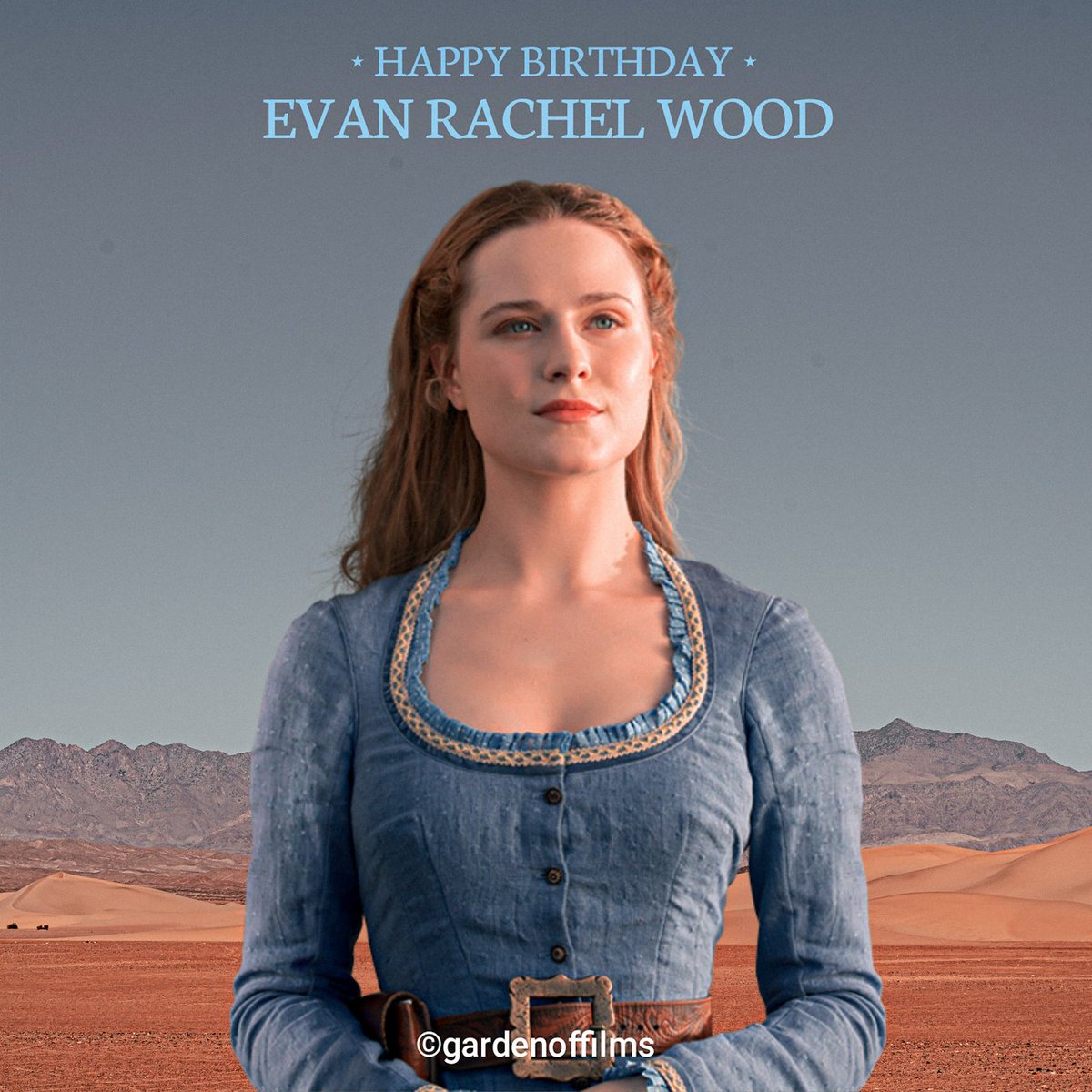 gardenoffilms's tweet photo. Happy Birthday Evan Rachel Wood ❤️

🔸Dolores Abernathy ( Westworld )
      @WestworldHBO
 🔸Veda Pierce (Mildred Pierce )
      @hbo
🔸Sophie Ann ( True Blood )
      @TrueBloodHBO

🔸Stephanie ( The Wrestler )
Waiting For #WestworldSeason4 😼🔥
#EvanRachelWood #Westworld https://t.co/wM4VLenm6i