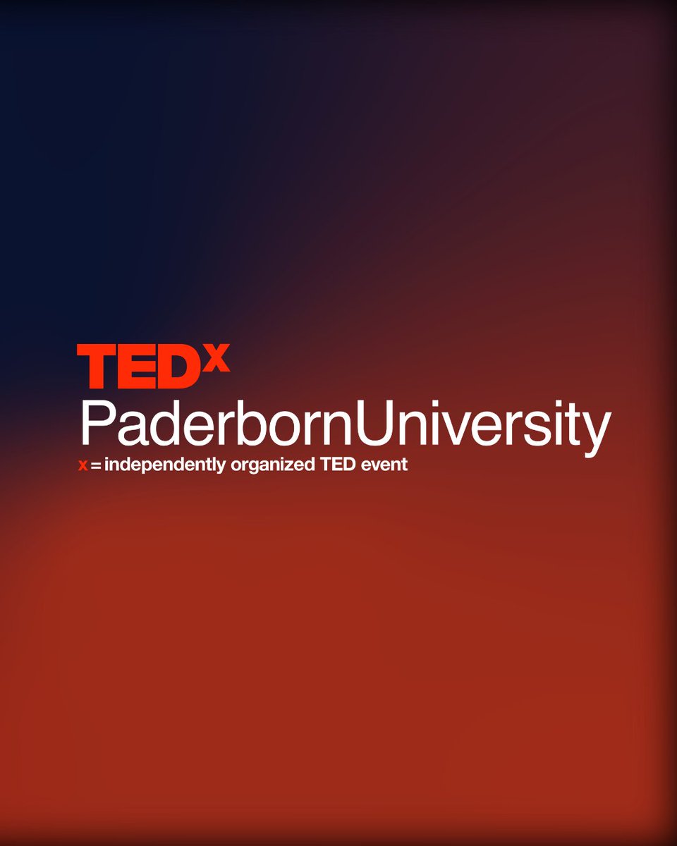 On Sept. 18th, 2021 - TEDxPaderbornUniversity returns. Hosted 'virtually' by ASTA Paderborn University, in the heart of Germany, this event will feature local experts in their respected fields and others from afar. An overarching theme for this event is ‘invent the future.’