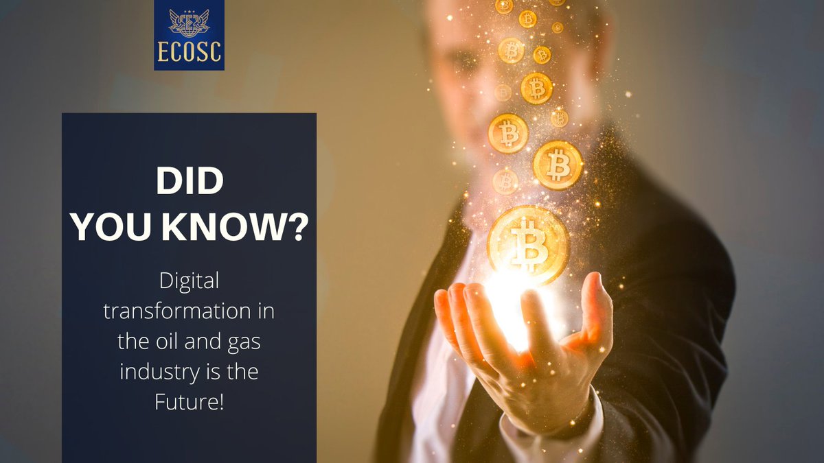 IoEcosc's tweet image. Did you know? 

Digital transformation in the oil and gas industry could unlock approximately $1.6 trillion of value for the industry, its customers, and wider society.

This value can further increase to $2.5 trillion!!! 
🔥🔥🔥

#ECOSC #Blockchain $ECU #Crypto