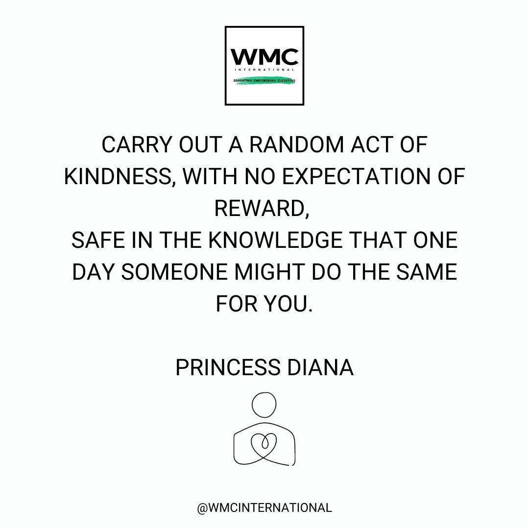 #kindness #kindnessmatters #princessdiana #princessdianaquotes #womenmakingchange #nonprofitsmatter #makeadifference