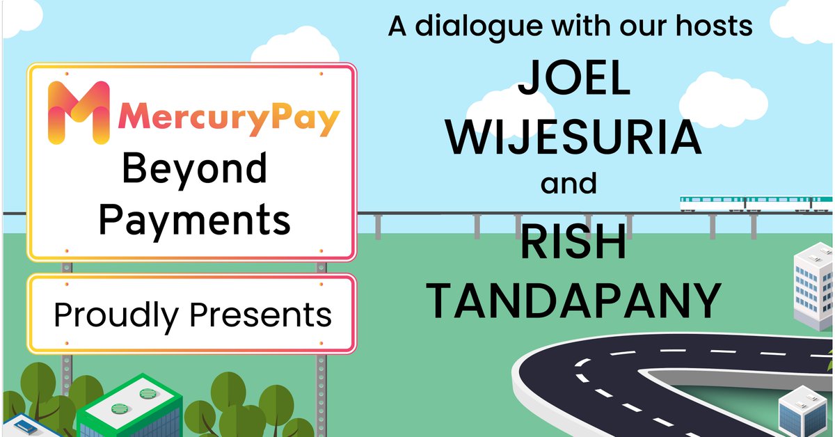 mytidefinance's tweet photo. You've heard our founders speak to @FinTechMY  and the Malaysian Youth Fintech Association. In this next episode, they'll be speaking to... each other! Find out from @joelwijesuria and @RTandapany why they are building @MercuryPay, and why they are going Beyond Payments! https://t.co/SKPtcF50Hw