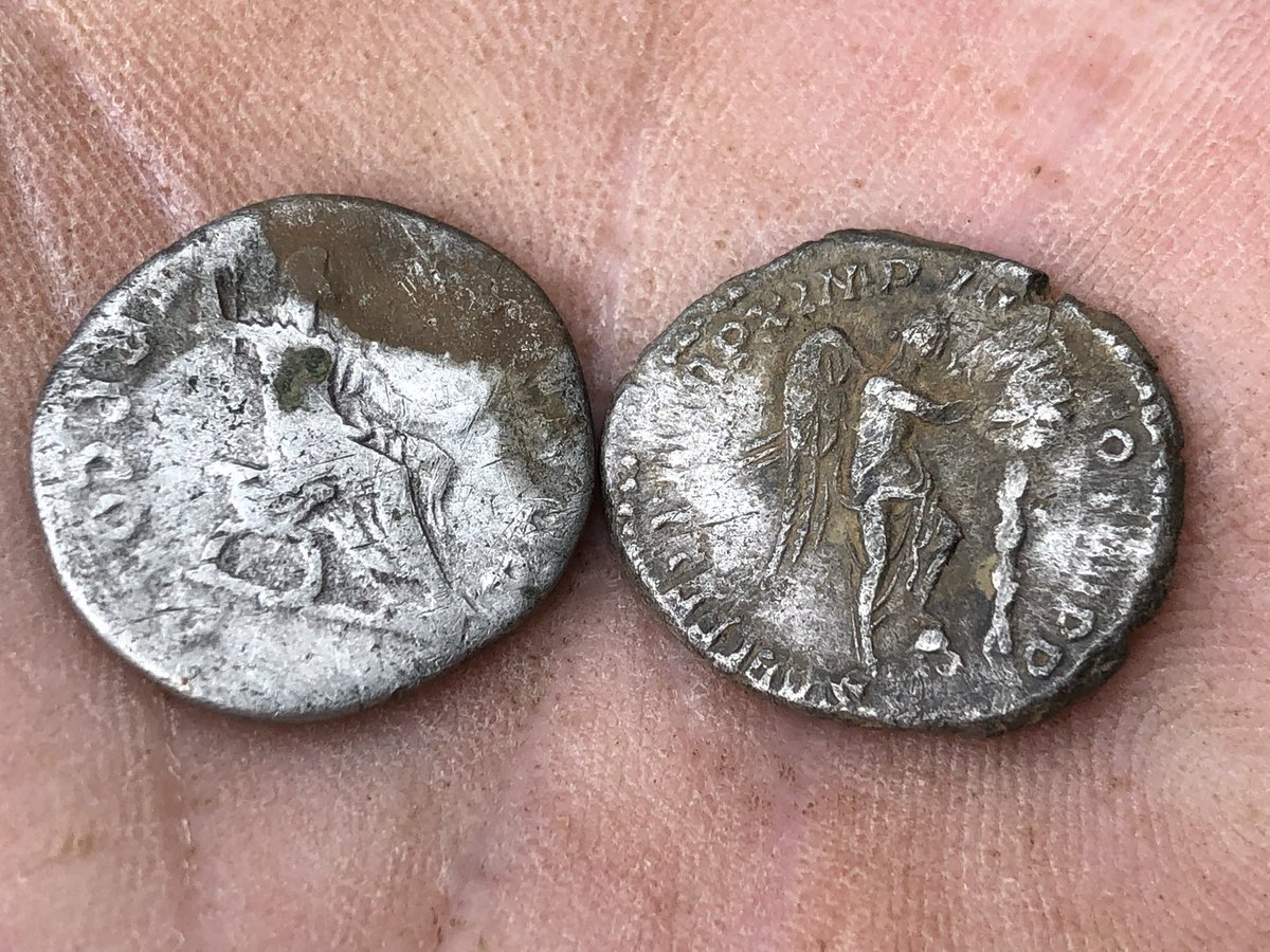 metaldetecting2's tweet image. Double Denari for my mate - he’s over the moon :)