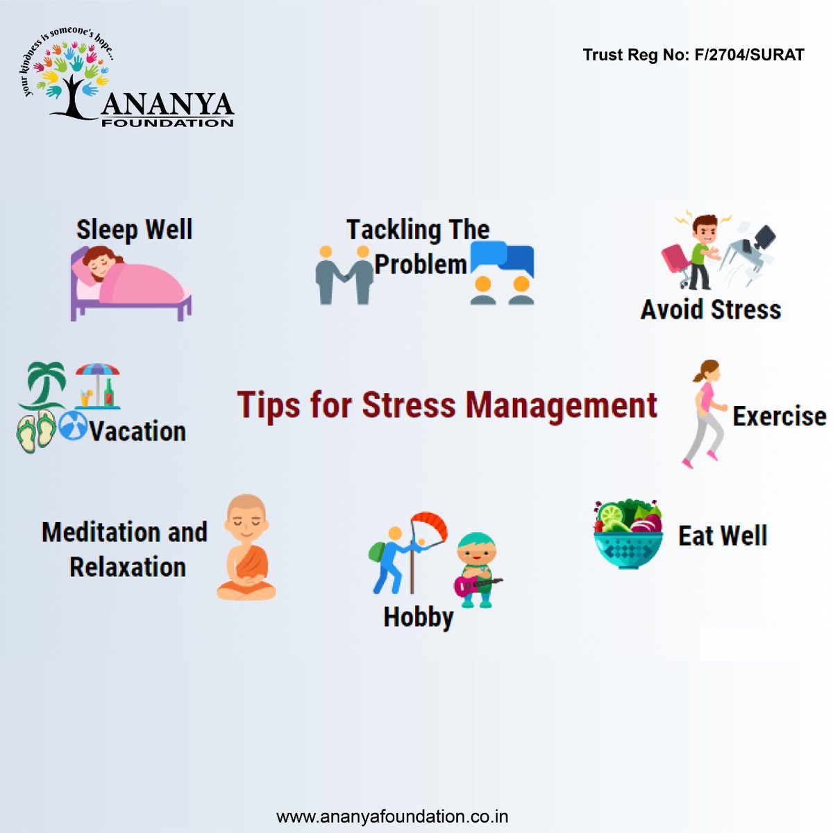 शांति शक्ति का उद्गम स्थल है.

#ananyafoundation #stress #stressless #stressfree #stressedout #stressbuster #stressreliever #stressmanagement  #ananyaitsolution #meditation #meditationmusic #meditationtime #meditationpractice #sleepwell #avoidstress #relaxing #relax #relaxation