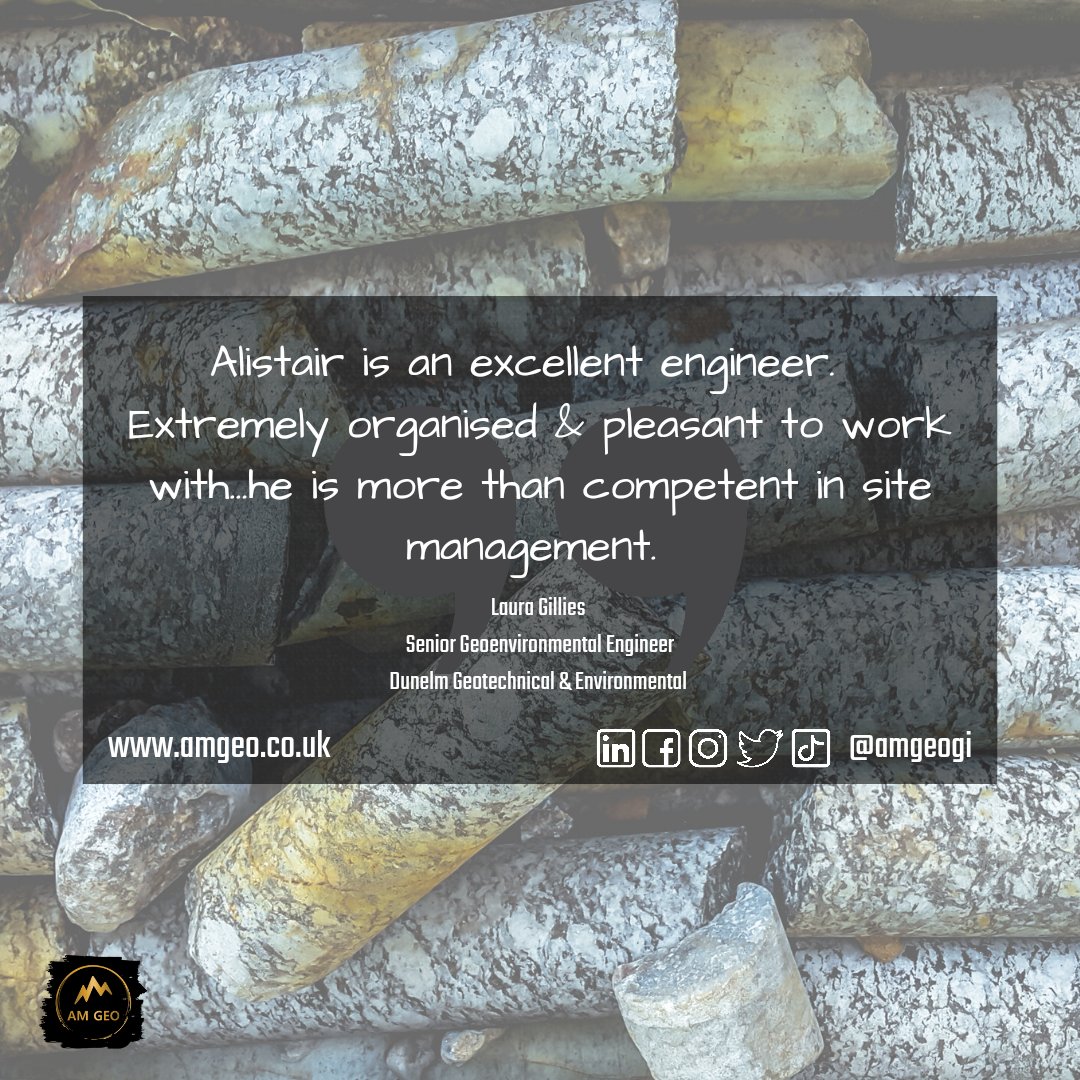 Provide feedback on any of <a href="/amgeogi/">AM GEO</a> social media platforms and get a free iAMGEOlogy t-shirt.

#iAMGEOlogy #geotechnical #geology #feedbackmatters