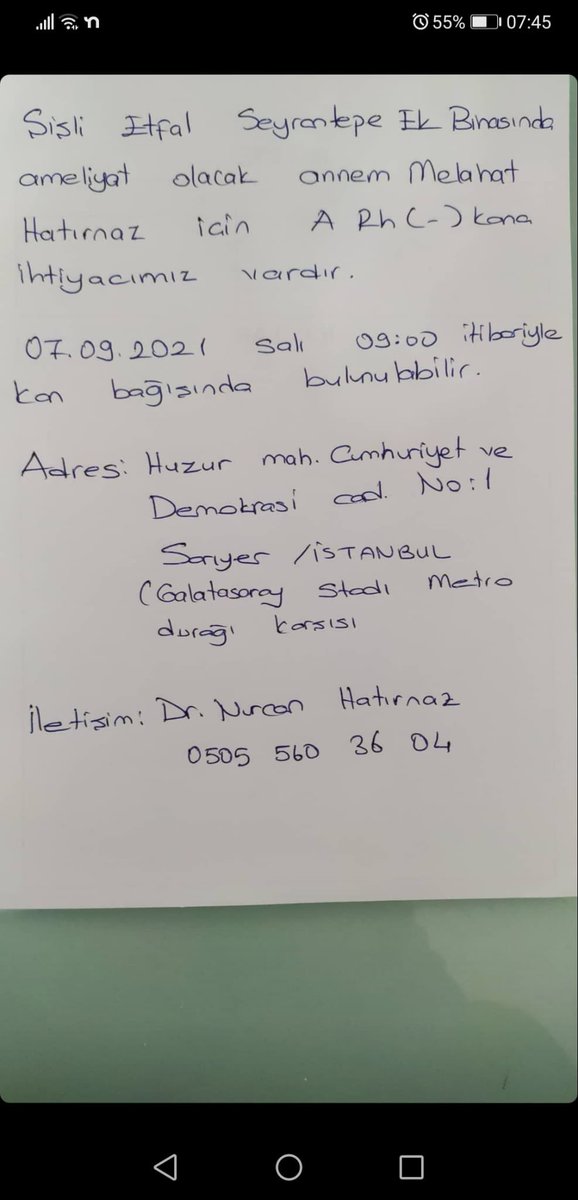 secilcetiner's tweet photo. Acil kan ihtiyacı! Bilgiler görseldedir 👇#kanbağışı https://t.co/yLbDuWlbQA
