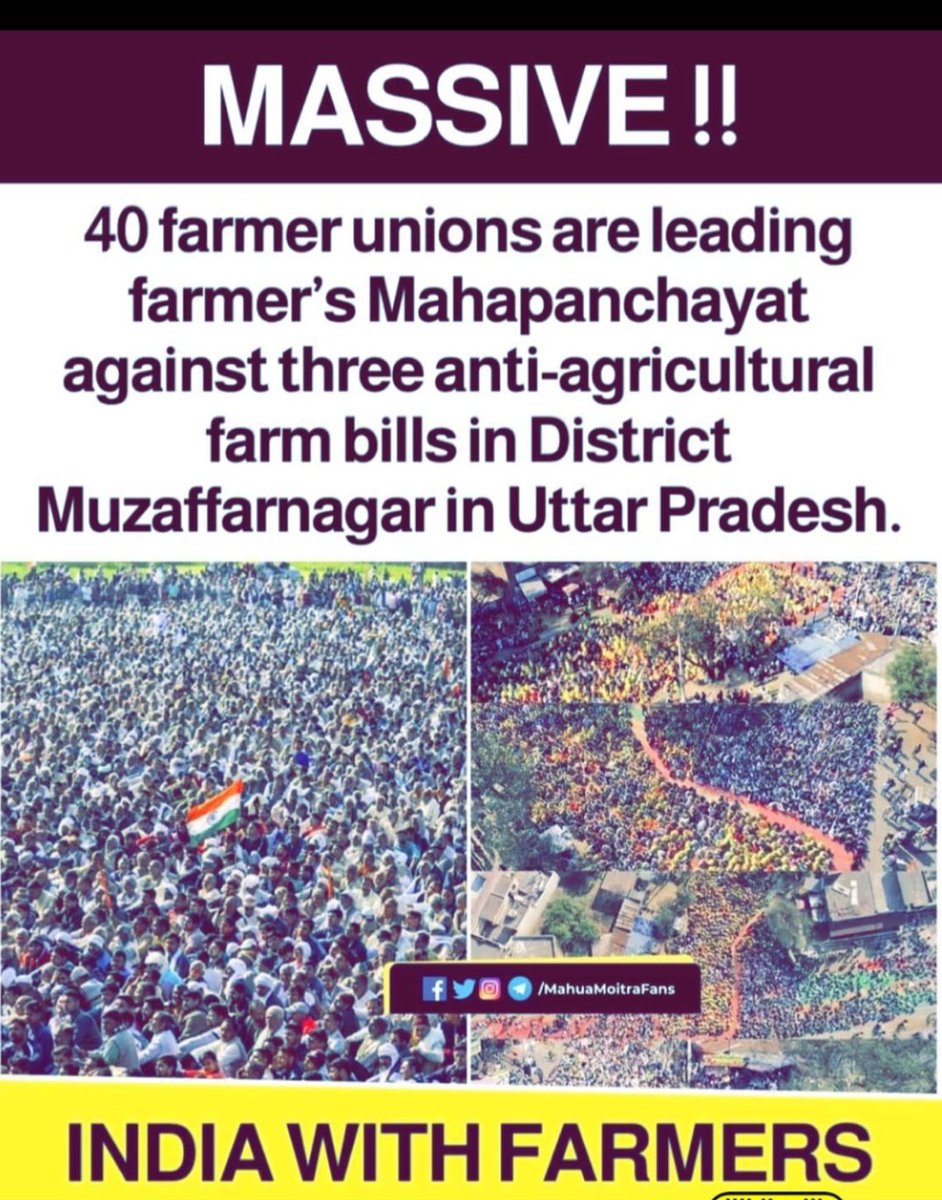 #RakeshTikait Kisan #KisanMahaPanchayat #KisanAndolan #KisanMajdoorEktaZindabaad #KisanYouth_SabseMajboot #KarnalProtest_AgainstLathicharge #FarmersProtest #FarmerProtests #farmlaws #Farmers_RoaringInUP #KisanPanchayat #Karnal #HaryanaKisan