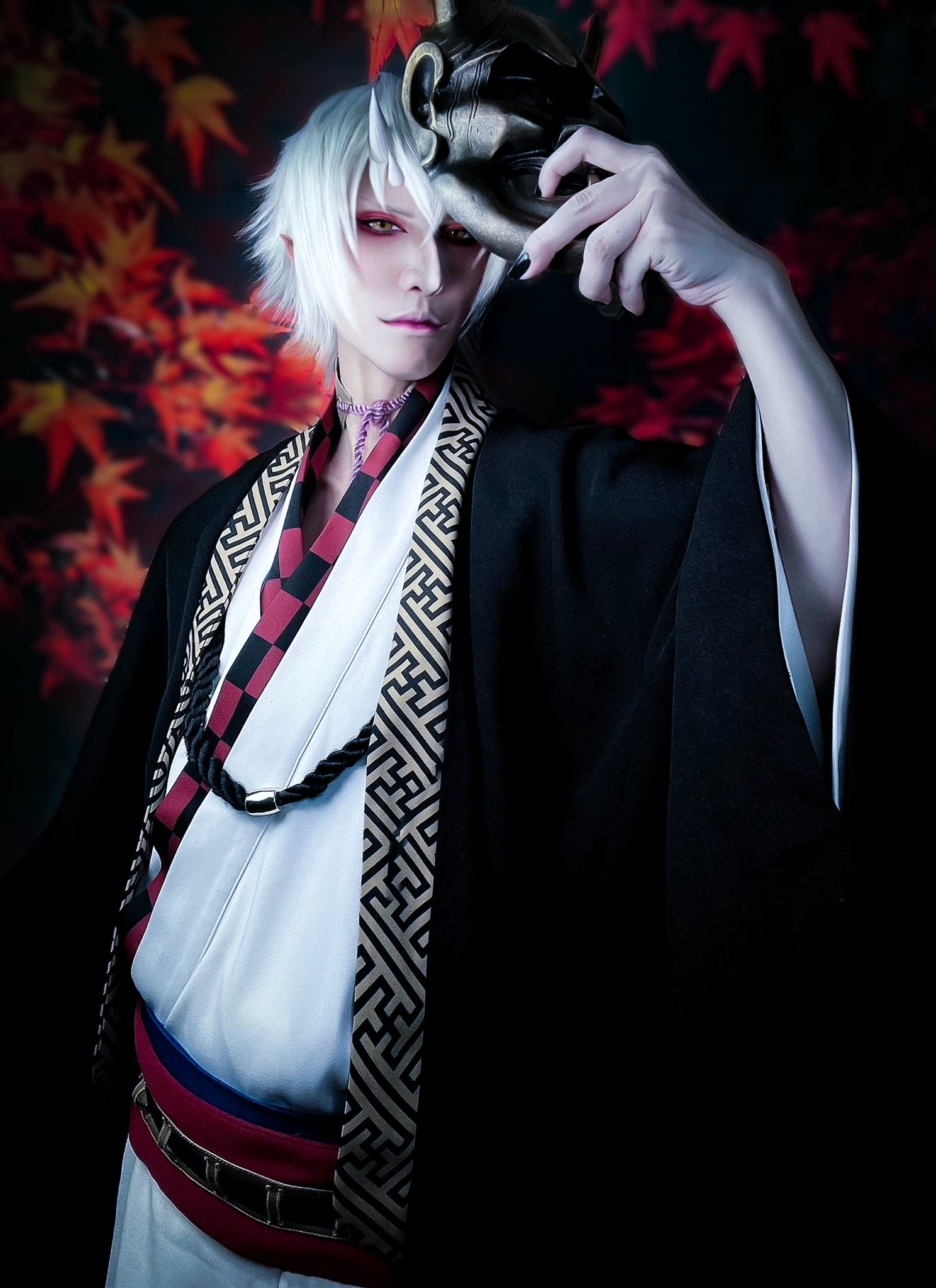 鬼 コスプレ Amazon.co.jp: [SVNVIOZ] 節分 鬼 コスプレ 赤鬼 青鬼 衣装 6点