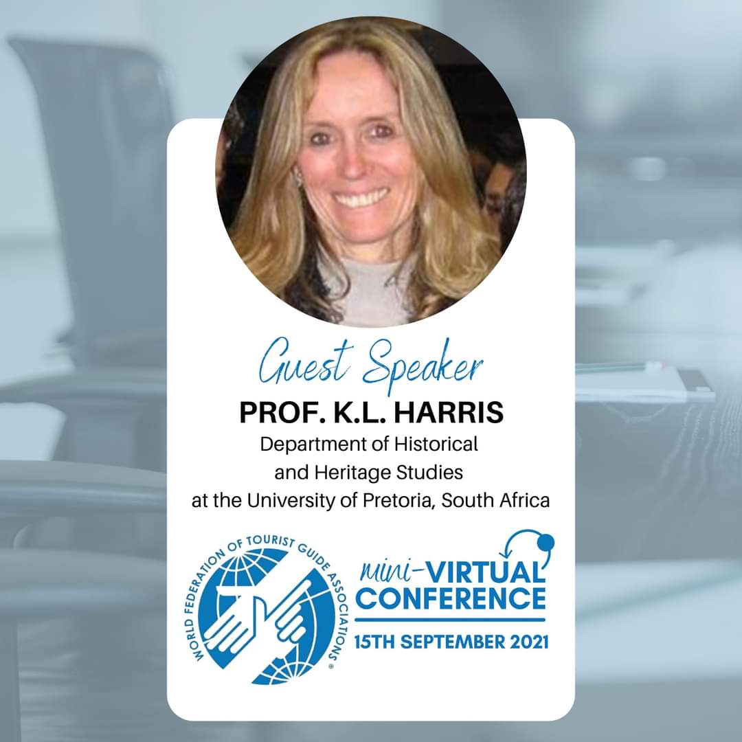 WFTGAofficial's tweet image. Guest Speaker Professor Karen Leigh Harris. She is a full professor in the Department of Historical and Heritage Studies at the University of Pretoria.
Many members met Prof Harris at the 18th WFTGA Convention in Tbilisi in 2019 #wftga #WFTGAmembers #WFTGAminiVirtualConference
