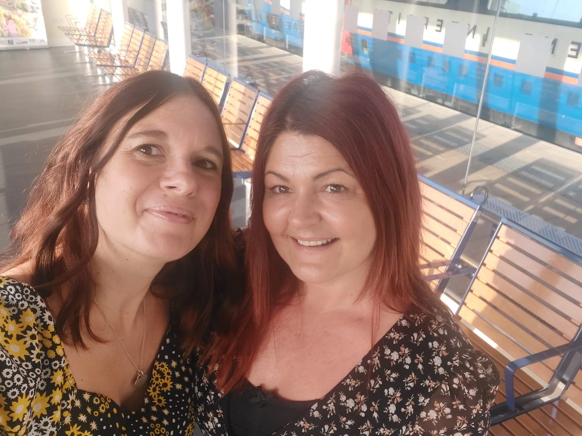 InnesEmmaQN's tweet photo. On our way to London for our interview for the promotion of continence category for the @NT_Awards feeling anxious but excited too @DCHS_0_19 @DCHStrust https://t.co/jyhwtHroxF