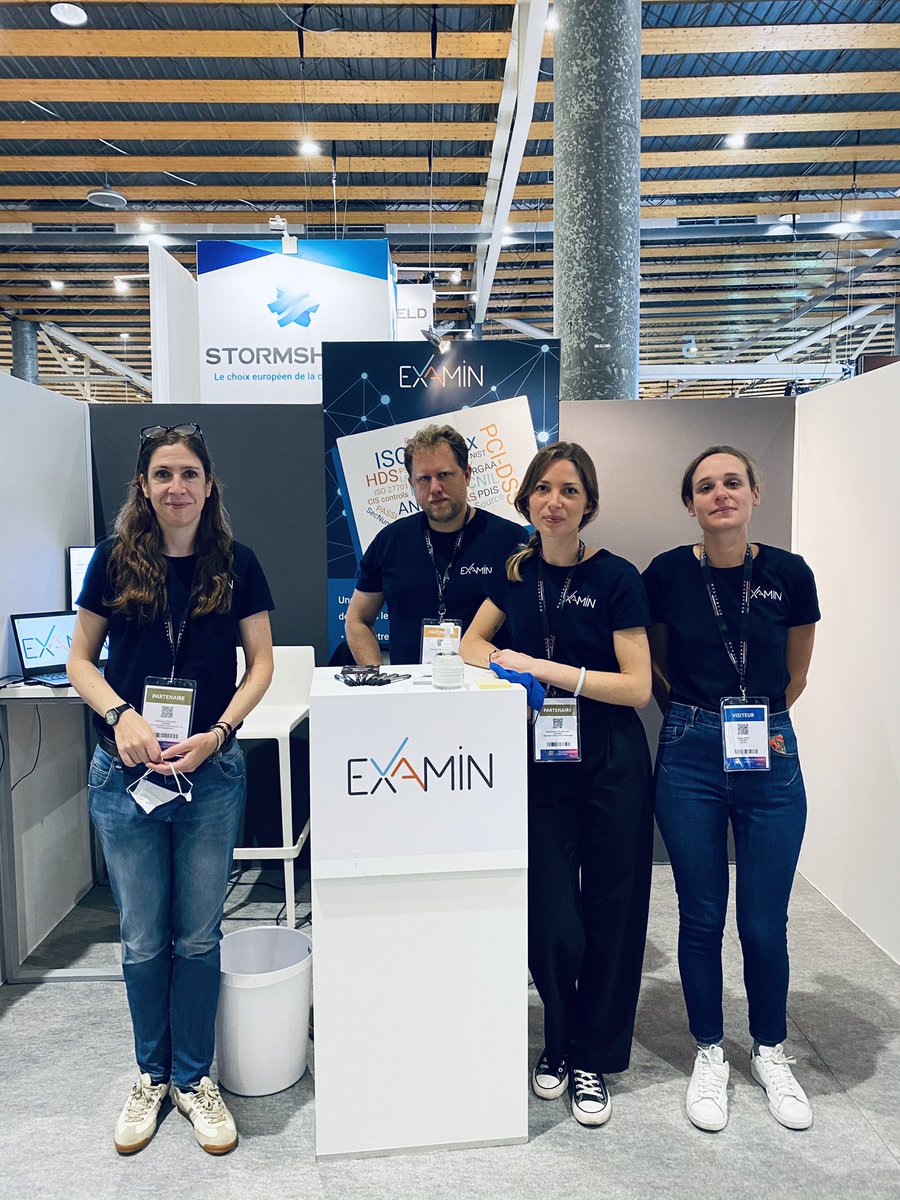 Bienvenue au #FIC2021 !
Toute l’équipe de <a href="/Examin_eu/">EXAMIN</a> vous attend sur le stand F16-4 pour échanger avec vous à propos de votre stratégie de sécurité numérique.
#CyberSecurity #conformité