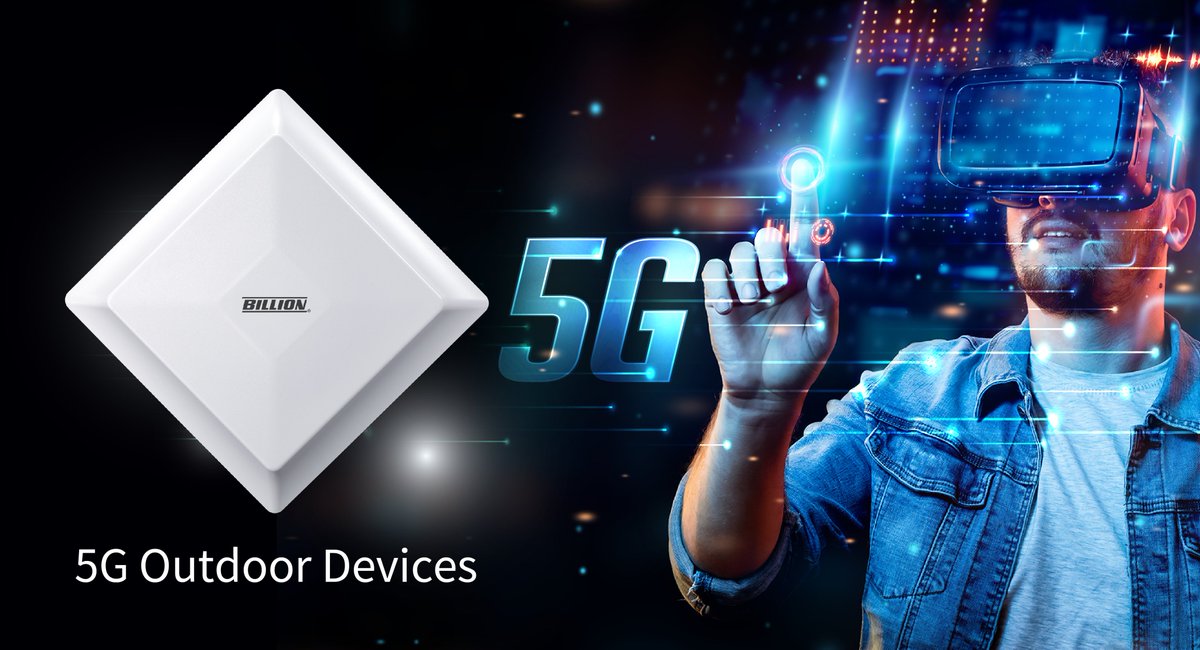 BillionGlobal's tweet photo. Billion（ビリオン）が5G／VRアプリケーション向けの新しい屋外ルーターを投入
https://t.co/JpvTNYtuIM https://t.co/wo3XLN0I1f