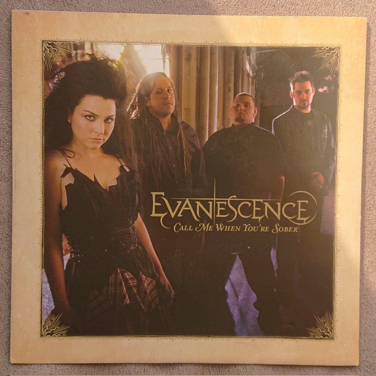MorganBnvnt's tweet photo. just got my first single, I'm starting to feel a collection coming along 😄

#Evanescence #CMWYS #vinyl #vinylrecords #vinylcollection https://t.co/N78oUh86dk