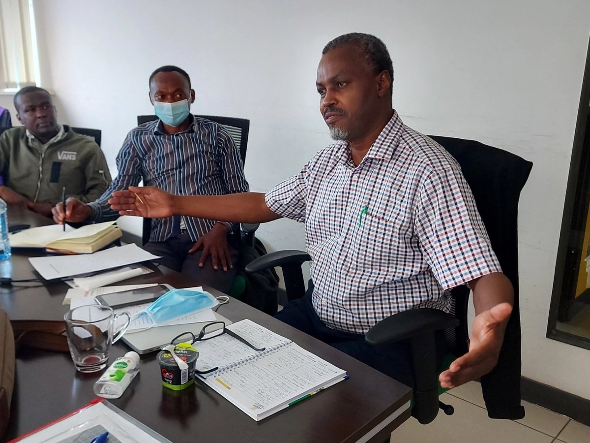 WandaAgGroupLtd's tweet photo. A delegation from Micro Enterprises Support Programme Trust - MESPT and Orana -who are part of the consortium implementing the DANIDA funded DMDP Banana Programme in Taveta - during a re-orientation workshop on WAG business model and training on the Wanda Mobile System. https://t.co/KHZ18oIbjS