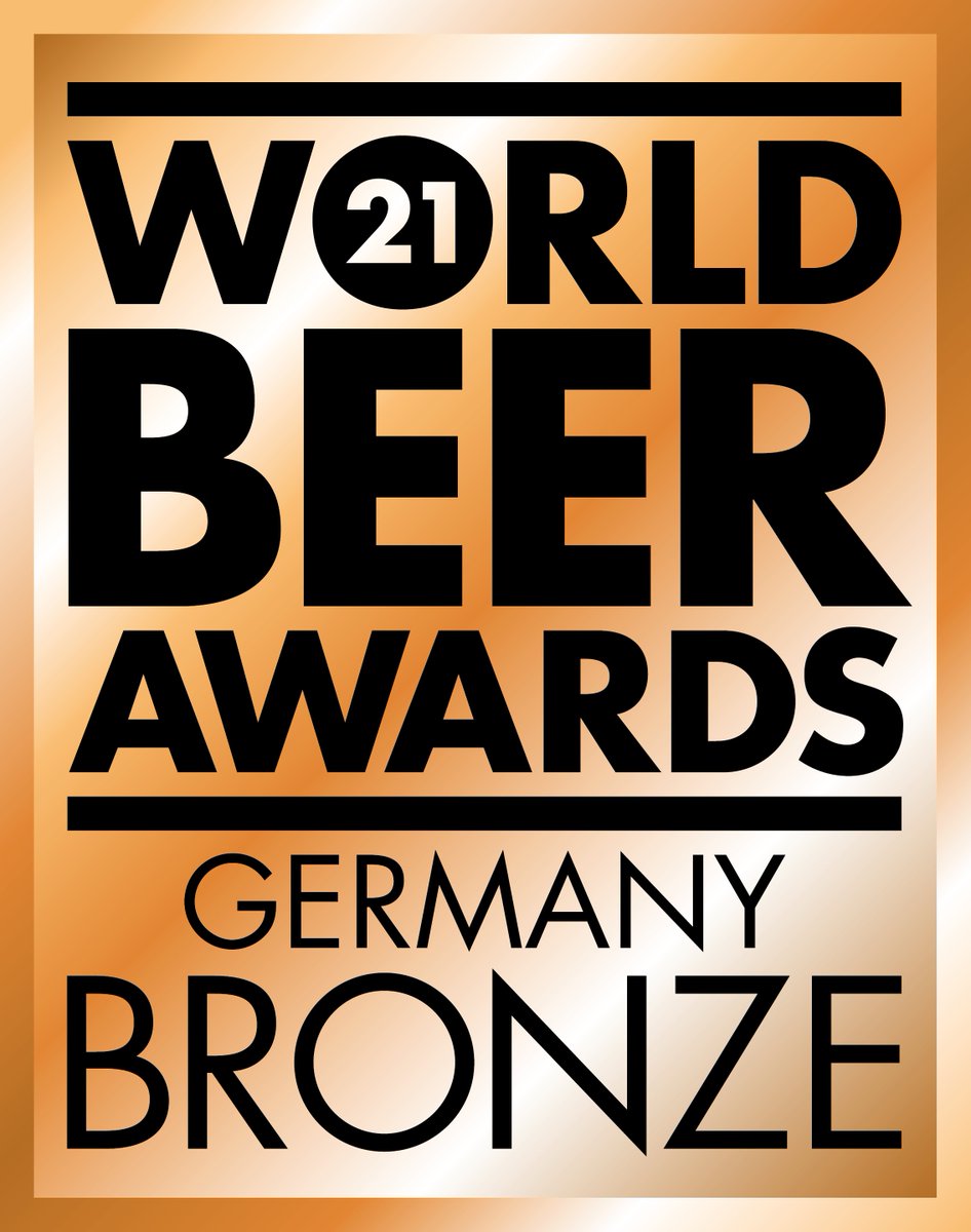 Für unser Rotbier und unser Helles haben wir den World Beer Award (Germany) in Bronze verliehen bekommen - Danke an das Schanzenteam!