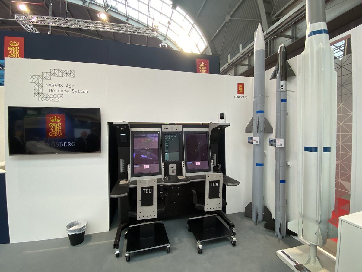 This week our team is at MSPO in Kielce, Poland, with the NASAMS ground based air defense system.
