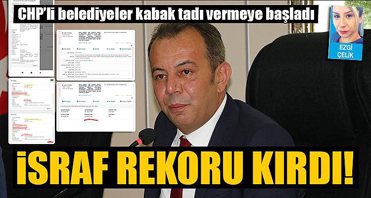 CHP'li belediye başkanları, belediyeleri borç batağına ve israfa sürüklüyor. Skandallarıyla gündemden düşmeyen CHP'li Bolu Belediye Başkanı Tanju Özcan, konser ve kabak tanıtıma 1 milyon 153 bin lira harcadı.

milatgazetesi.com/haber/chpli-be… #salı