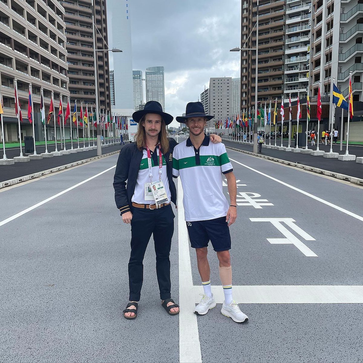 michaelroeger's tweet photo. Thank you Japan, thank you Tokyo - you did amazing. Sayonara 🙏🏼
 
⬇️ 

Now for another challenge, time to rest the leg, two weeks hotel quarantine. 

#thankyou #japan #tokyo #tokyo2020 #grateful #amazing https://t.co/4wEj9KOZIM