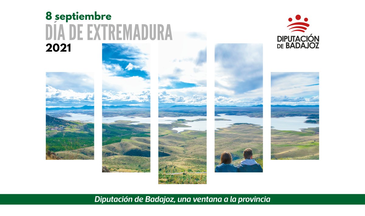 ¡Feliz Día de Extremadura!

🟢🟢🟢🟢🟢🟢🟢🟢🟢🟢
⚪️⚪️⚪️⚪️⚪️⚪️⚪️⚪️⚪️⚪️
⚫️⚫️⚫️⚫️⚫️⚫️⚫️⚫️⚫️⚫️

#8deSeptiembre #DiadeExtremadura #DipBdjz #AdelanteExtremadura