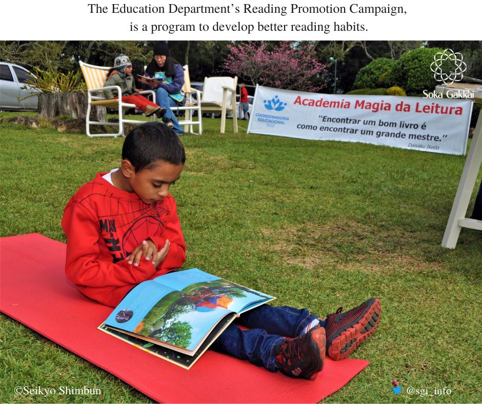 Soka Gakkai Official on Twitter: "SGI-Brazil promotes education and ...
