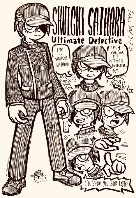 Shuichi Saihara Doodles
#danganronpa #shuichisaihara 