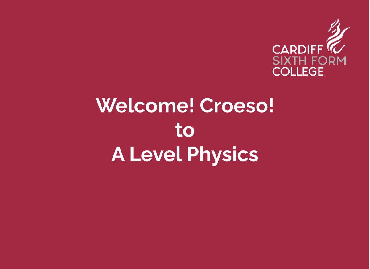 CsfcPhysics's tweet photo. An exciting day today as we start back to teaching. Great to see some new faces as well as familiar ones continuing their journeys with us @CSFCOfficial https://t.co/izCnNavQMR