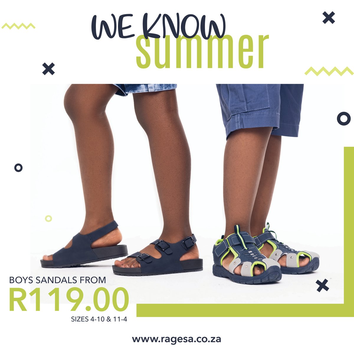 RageFashionSA's tweet image. Summer vibes only 🎣🪂

SUMMER COLLECTION in store &amp;amp; online NOW: ragesa.co.za

#RageSA #SummerSandals #BoysCollection #SummerFeels