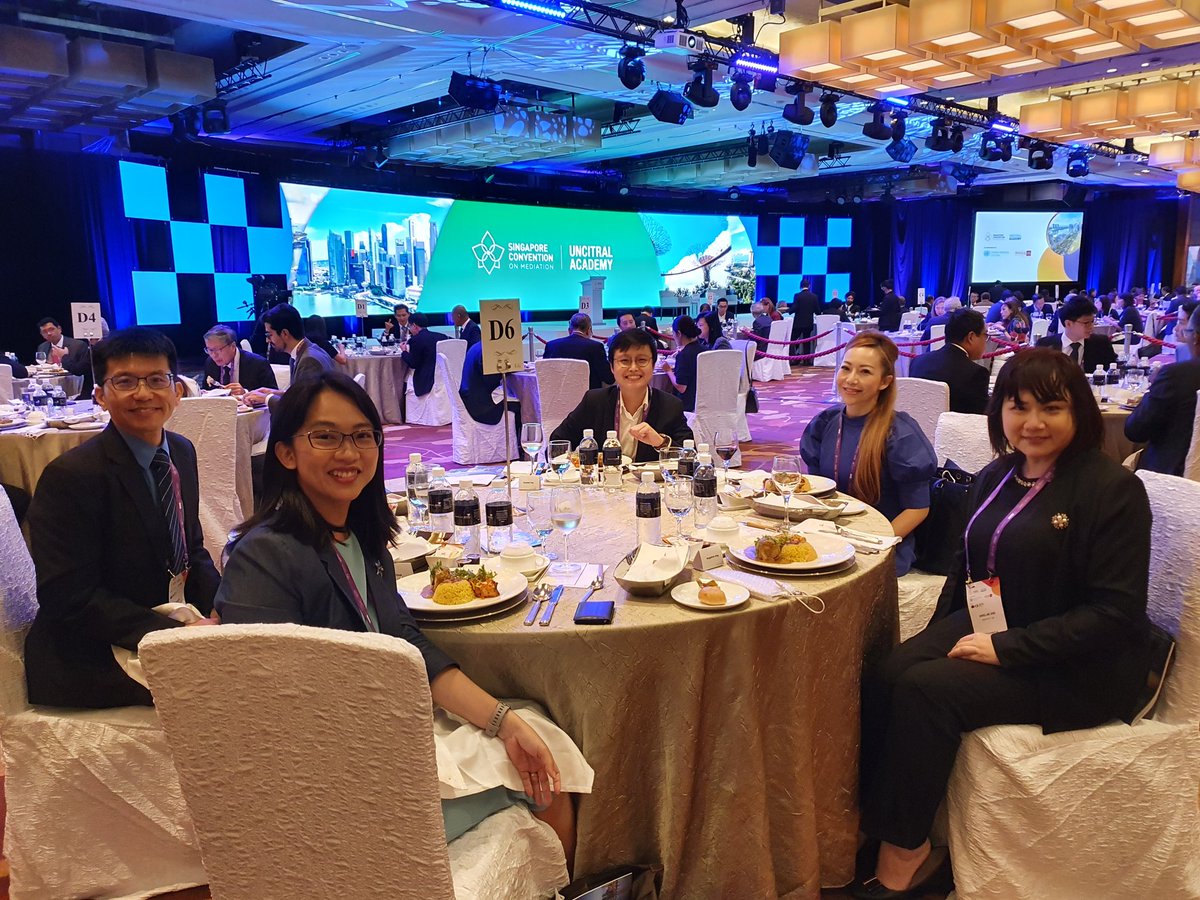 Exciting to be part of Singapore Convention Week 2021. This week reminds us of the importance of multilateralism and how mediation can support international trade. #sgmediates #SCweek2021