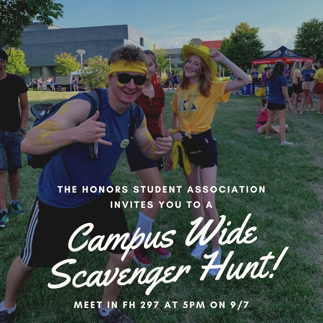 TONIGHT. Bring your friends or come ready to make some new ones!
#nku #nkuhonors #nkuhsa