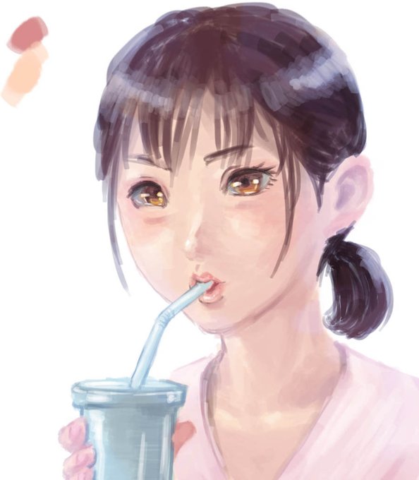 ストローのtwitterイラスト検索結果