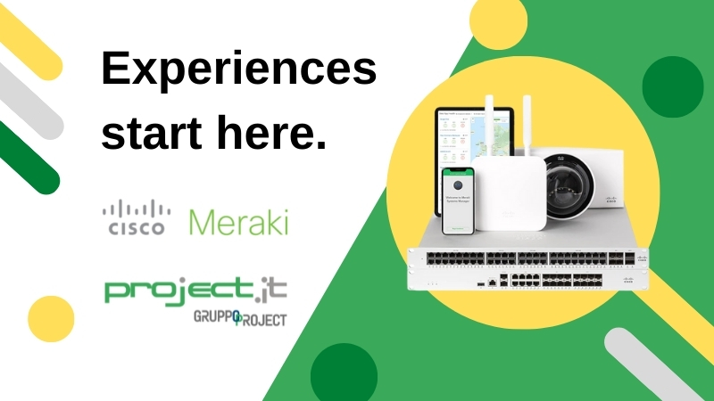 🌐 Gestisci al meglio la tua rete con le soluzioni Cisco <a href="/meraki/">Cisco Meraki</a>!

📃 Utilizzare switch, wireless, Security SD WAN, videosorveglianza e sensoristica ambientale non è mai stato così facile ed affidabile.

📞 Compila il form per essere ricontattato >>>
content.project.it/cisco-meraki