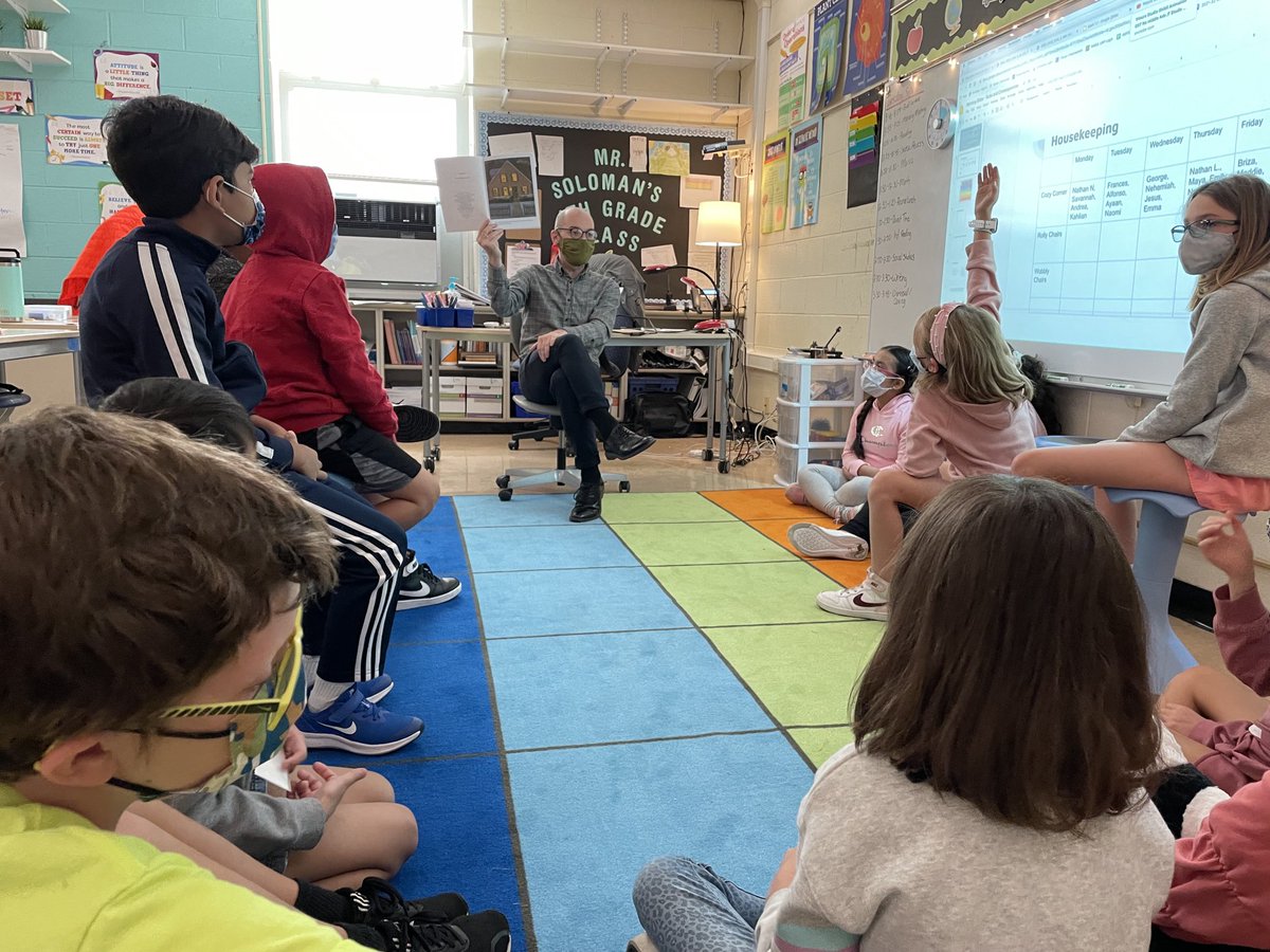 Lakewood Lizards (@a2lakewood) on Twitter photo Mr. Solomon leading an engaging read aloud of realistic fiction with his 4th graders. <a href="/A2schools/">A2 Public Schools</a> @A2SchoolsSuper Mr. Solomon leading an engaging read aloud of realistic fiction with his 4th graders. <a href="/A2schools/">A2 Public Schools</a> @A2SchoolsSuper