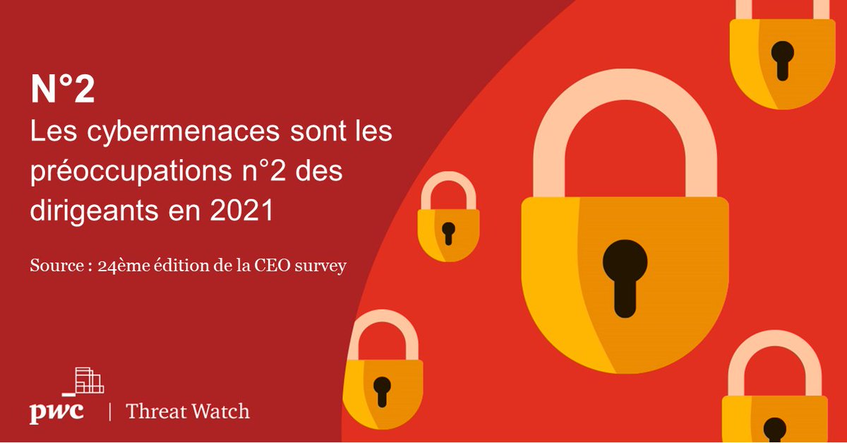 Heureux de vous annoncer le lancement de notre plateforme Threat Watch pour permettre aux entreprises de mieux identifier les menaces.
Fier des équipes <a href="/PwC_France/">PwC France</a> et Maghreb aux côtés des entreprises pour créer de la #confiance.

#FIC2021 #TheNewEquation

pwc.to/3jQTr2Z