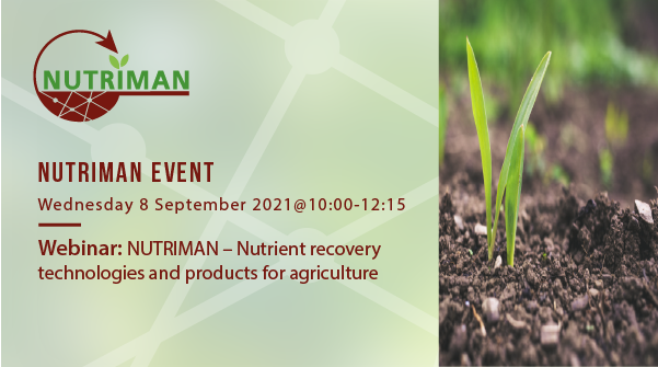 This international event is dedicated to presenting the project and its major outputs, the NUTRIMAN Farmer Platform and the new EU Fertilising Products Regulation (EU 2019/1009). Click to learn more: nutriman.net/events/nutrima…

<a href="/ZLTO/">ZLTO</a> <a href="/ILVOvlaanderen/">ILVO</a> <a href="/agroinnova/">Agroinnova</a> <a href="/iung_pib/">Instytut Uprawy Nawożenia i Gleboznawstwa - PIB</a> <a href="/DAM_Aguas/">Depuración de Aguas del Mediterráneo</a>