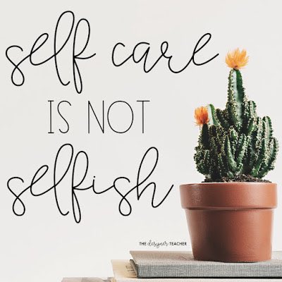 We just started school but I think some of us need to hear this already. This year teachers are dealing with the aftermath of over a year of distance learning. Remember to pause and take care of yourself friends! #teacherselfcare #selfcare