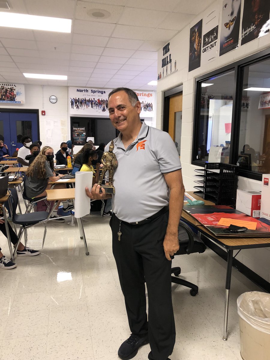 Julie Ferris (@srtaferris) on Twitter photo Congrats to Mr. Bacallao, our teacher of the week! @hansonmscott <a href="/Sheridan_NSCHS/">Mark Sheridan</a> <a href="/BarbourSSarah/">Sarah Barbour</a> <a href="/fcspbis/">FCSPBIS</a> <a href="/SpartanNationNS/">Spartan Nation: North Springs Foundation & PTO</a> <a href="/NorthSpringsCTE/">NorthSpringsCTE</a> Congrats to Mr. Bacallao, our teacher of the week! @hansonmscott <a href="/Sheridan_NSCHS/">Mark Sheridan</a> <a href="/BarbourSSarah/">Sarah Barbour</a> <a href="/fcspbis/">FCSPBIS</a> <a href="/SpartanNationNS/">Spartan Nation: North Springs Foundation & PTO</a> <a href="/NorthSpringsCTE/">NorthSpringsCTE</a>