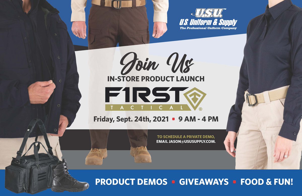 US_Uniform's tweet image. First Tactical NOW AVAILABLE AT USU!