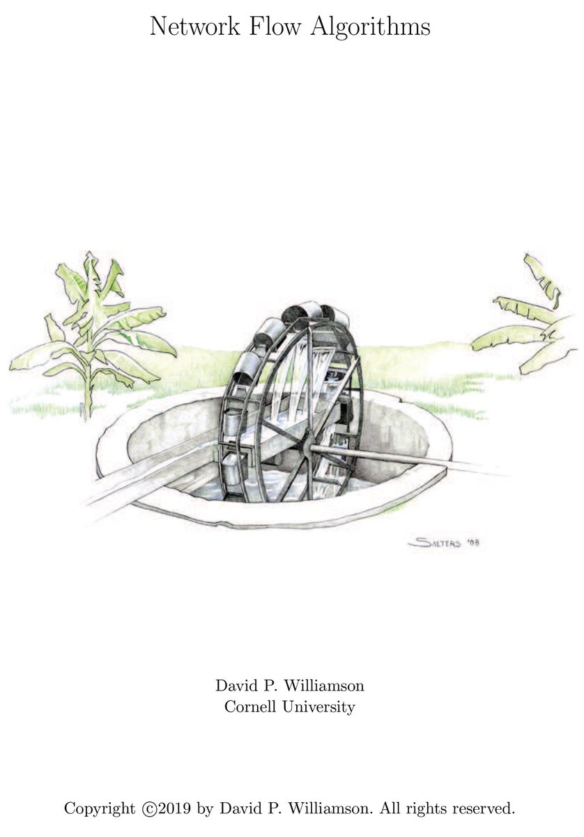 appendens's tweet photo. 📚 Williamson (2020) “Network Flow Algorithms” https://t.co/0OMKYRVENF
📄 PDF: https://t.co/tEj34G2X3j

👨‍🏫 David P. Williamson (Chair of Information Science, Cornell University) https://t.co/vHVIe1M4Lt https://t.co/S0QsaXvZ7I