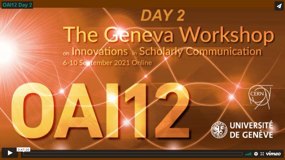 Great session on digital research data from #OAI12 in September!

Thanks to Christopher Erdmann (@theAGU) for recommending #re3data as a helpful tool for researchers looking for a #Repository to store their #ResearchData. 🔎📊

@OAI_GE #OpenScience #ResearchDataRepositories